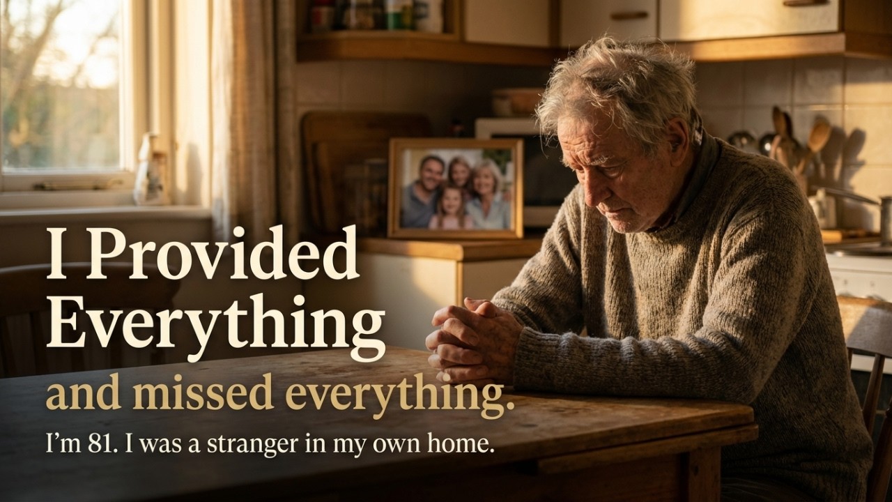 I'm 81 and I Spent 40 Years Being a Good Provider — I'm Only Now Realizing I Was a Stranger in My