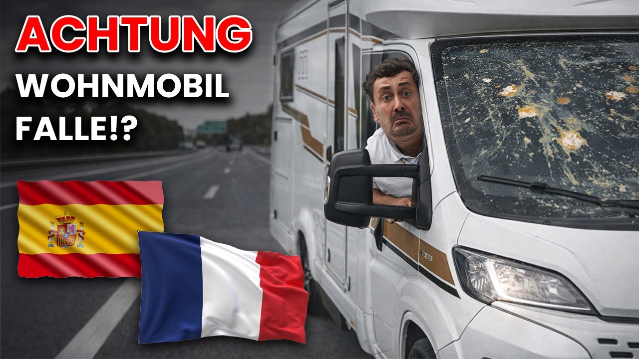 Achtung Wohnmobilfahrer! Diese Fallen warten auf euch in Frankreich und in Spanien...