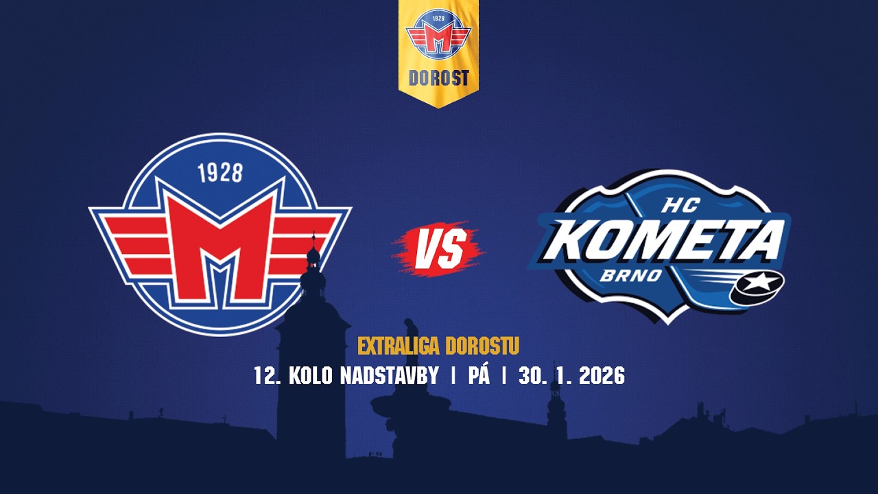 U17 | Sestřih 12. kola nadstavby | BANES Motor České Budějovice vs. HC Kometa Brno 5:2