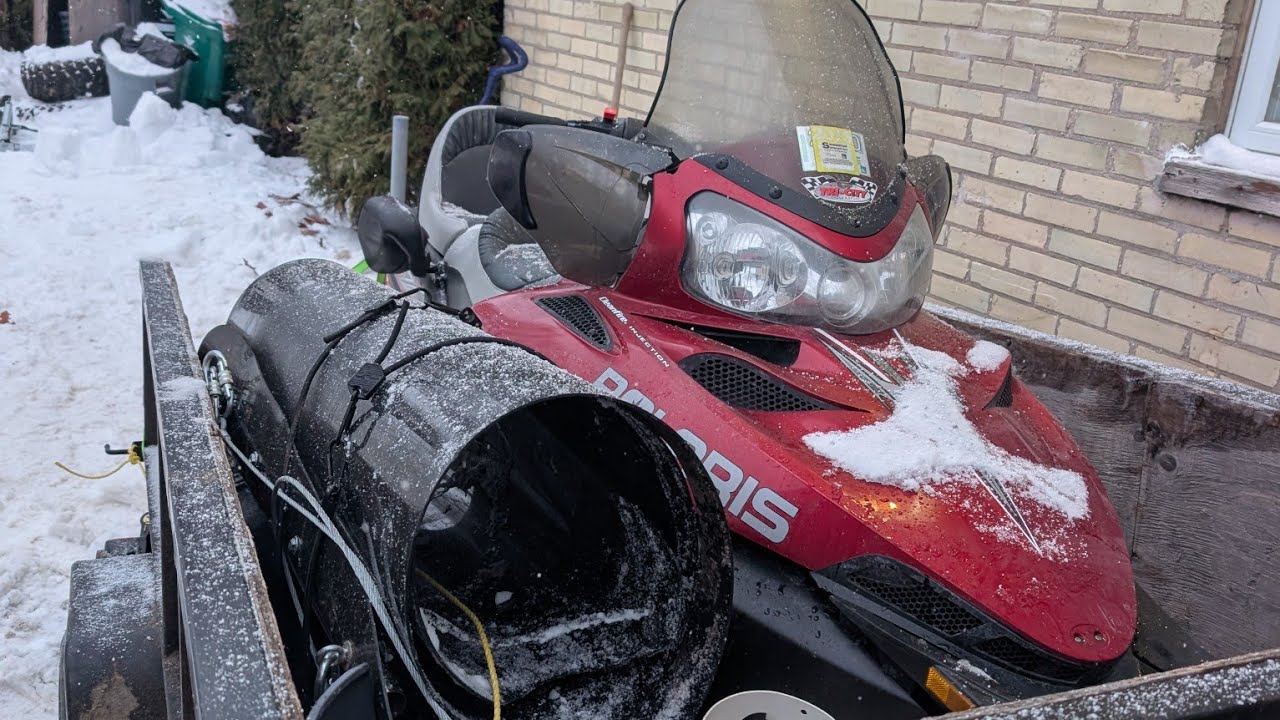 Snowmobile Breaks Down After Engine Rebuild !+ ATV Repairs + Ice Fishing Adventure on Lake Simcoe