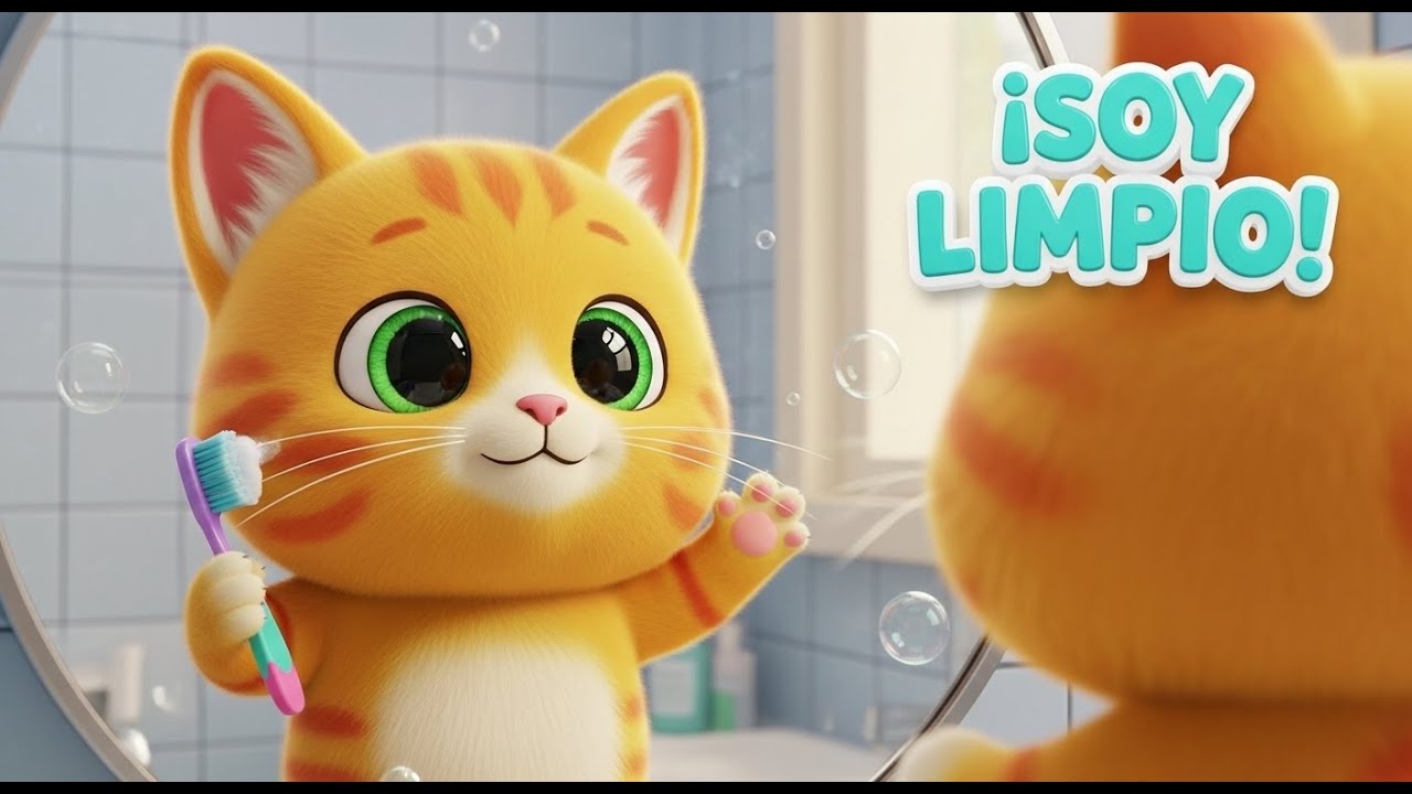 Dongrami Aprende Buenos Hábitos🐱 | Canción Infantil en Español | Rutina Diaria para Niños
