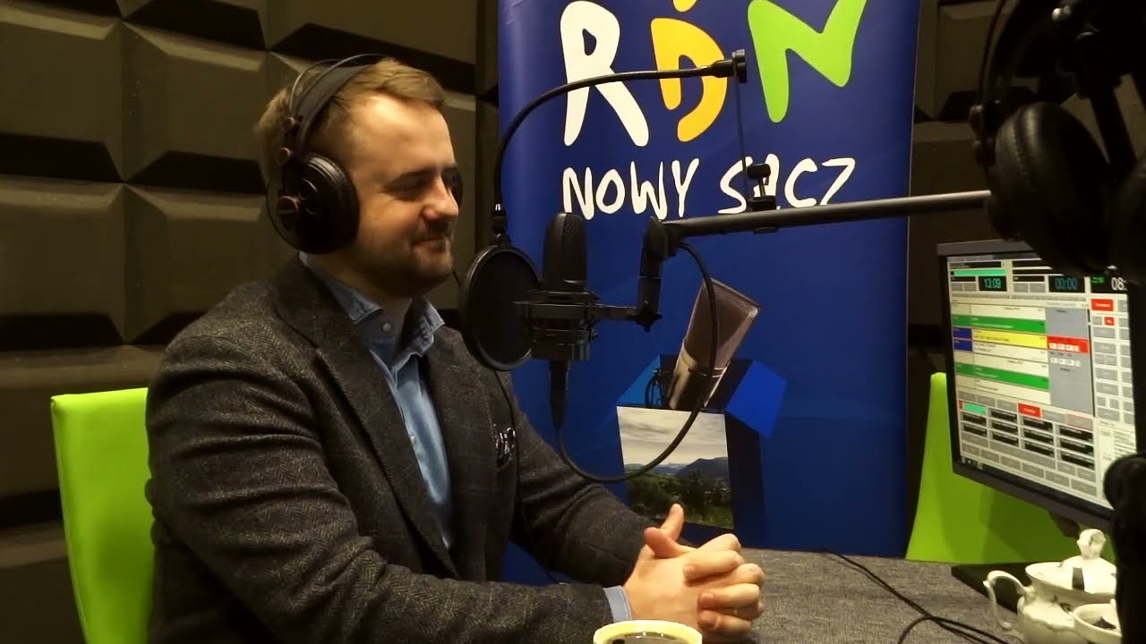 Jarosław Baziak, wójt gminy Gródek nad Dunajcem. Słowo za słowo w RDN Nowy Sącz (4.02.2026)