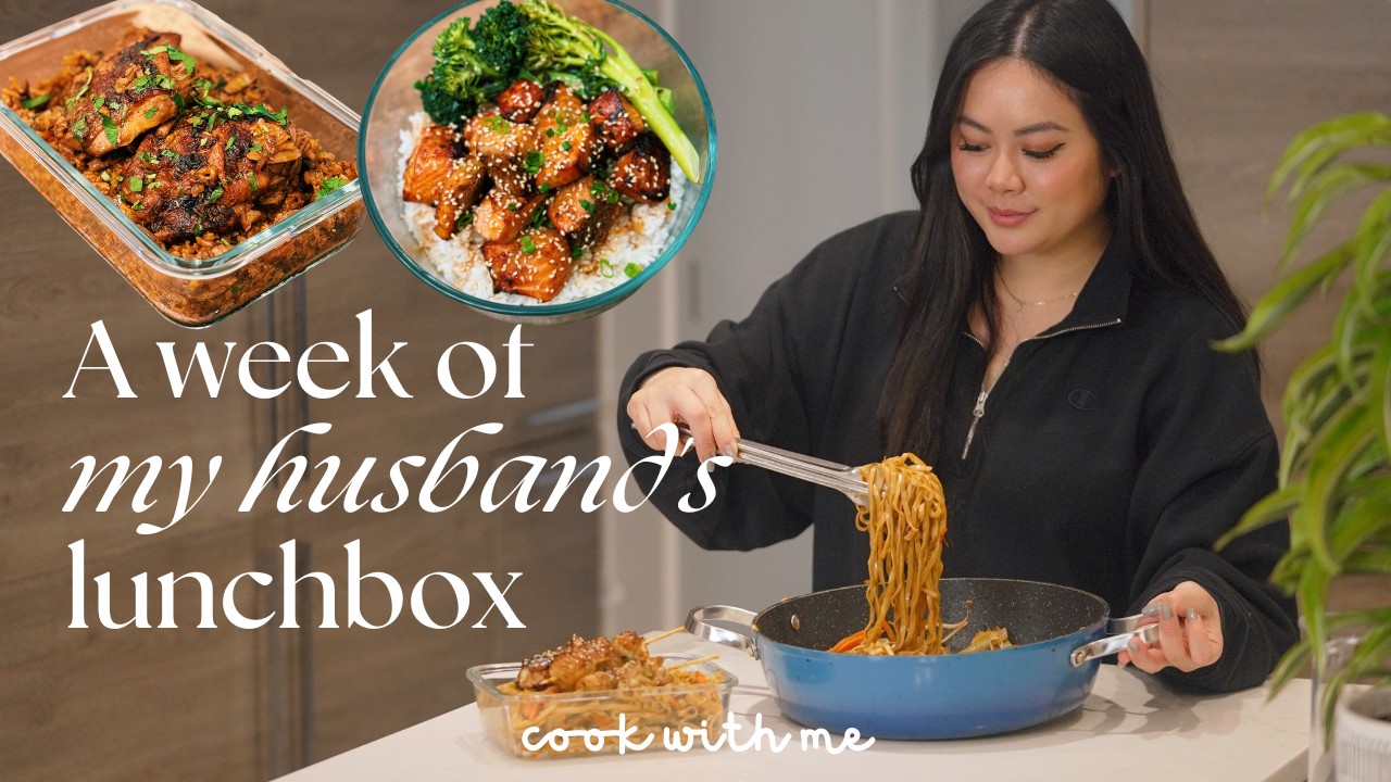 Неделя ланч-боксов мужа, эпизод 7 🍱 *успокаивающие простые рецепты*
