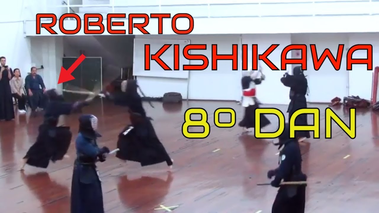 Kendo - Roberto Kishikawa 8&deg;dan Hachidan Vs Andr&eacute;