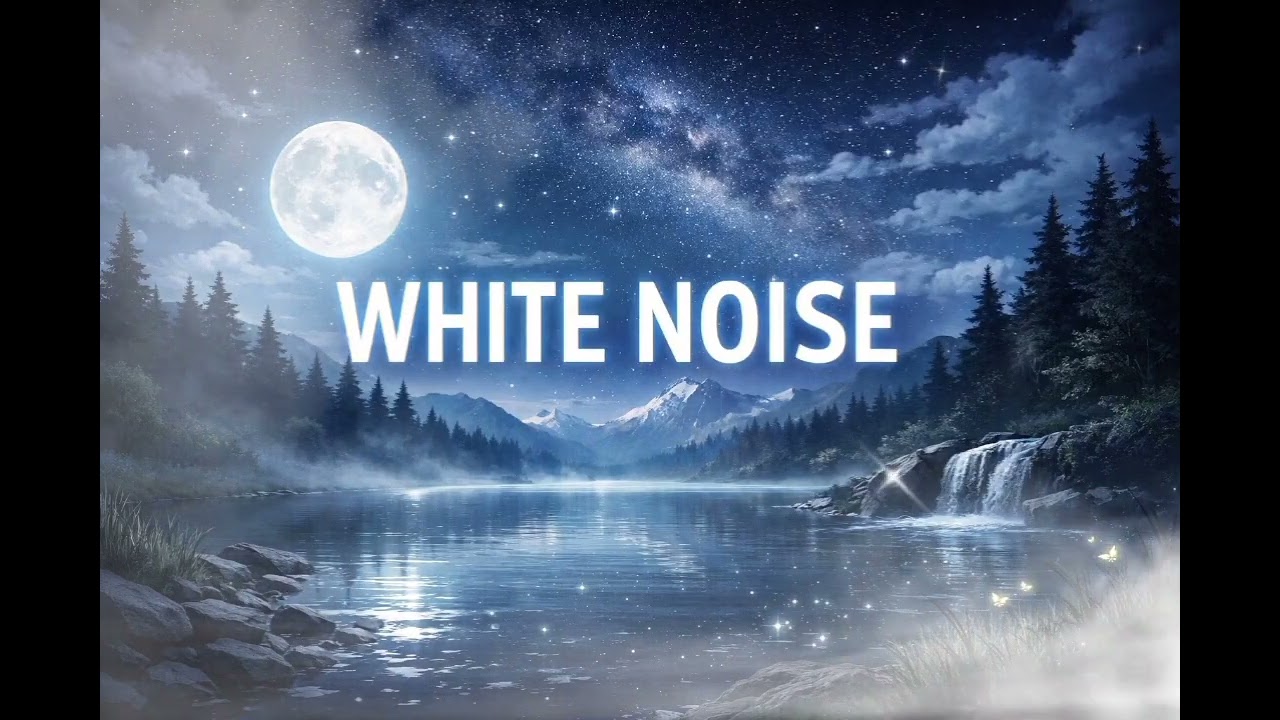 White noise - soothing sleep sounds | nature visual