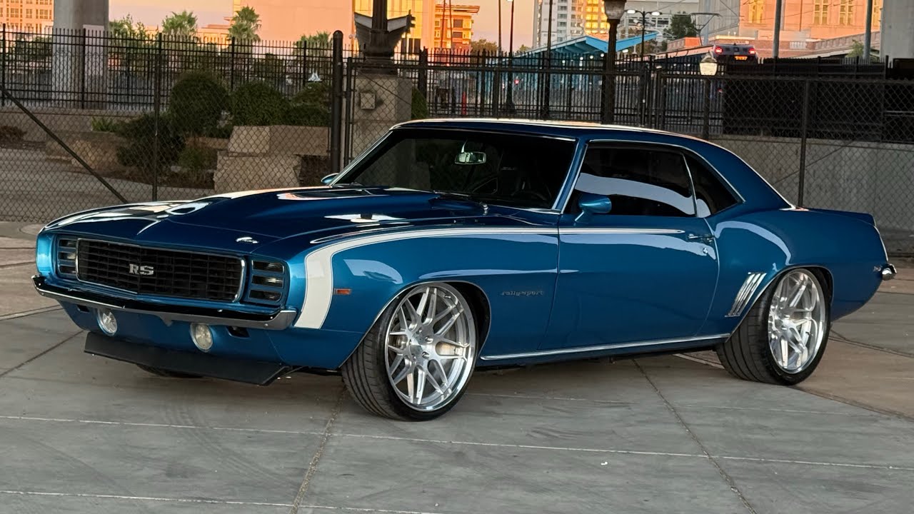 FOR SALE CALL 9168567931 or Victorylapclassics.net  1969 LSA Supercharged Camaro Restomod 