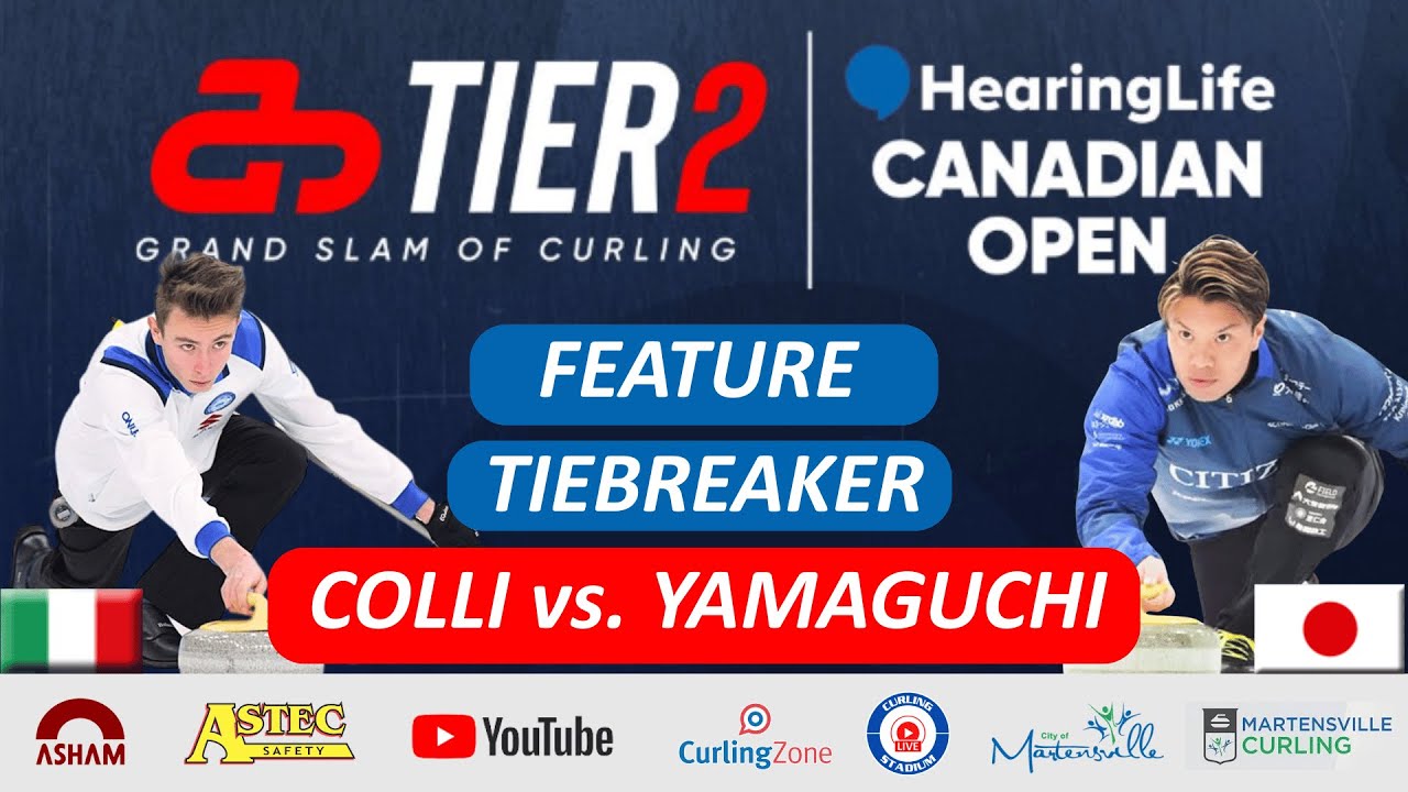 FEATURE: Tsuyoshi Yamaguchi vs. Giacomo Colli - TIEBREAKER - Grand Slam Canadian Open Tier 2 [3]