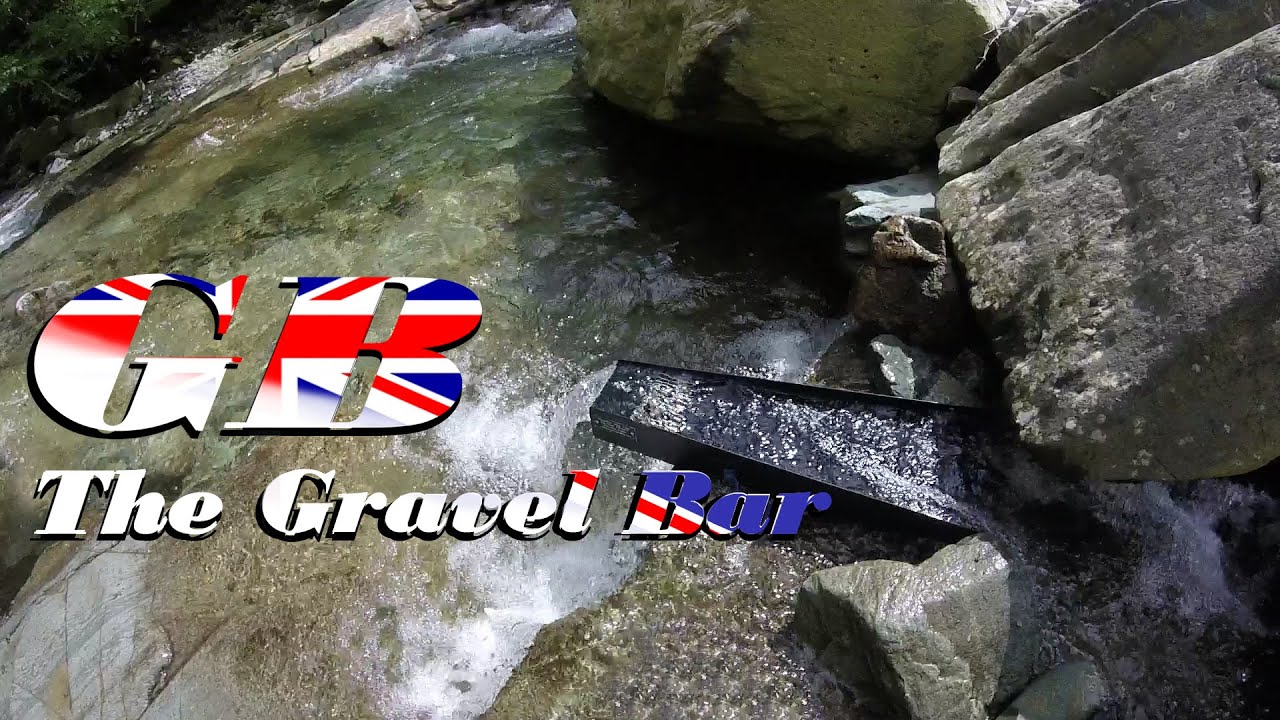 The Bazooka gold trap sluice box #sluicebox