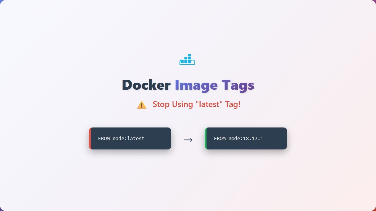 Docker Image Tagging Best Practices: Avoid 'latest' for Stability!