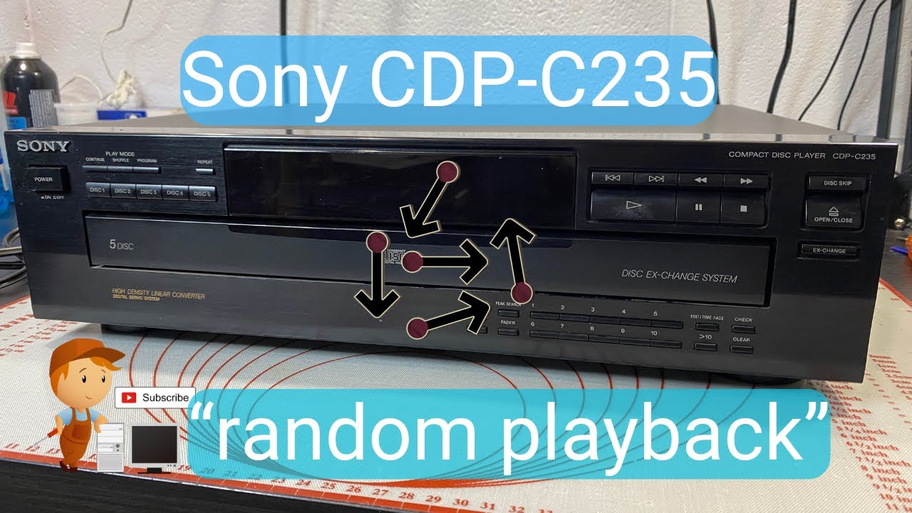 Sony CDP-C235 «Случайное воспроизведение»