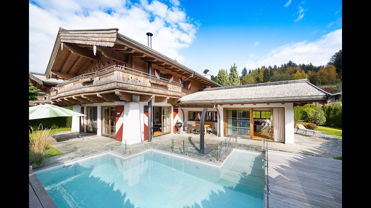 Hacker & Glass Immobilien München - POOL-TIEFGARAGE-LIFT - CHALET JUWEL IN REITH BEI KITZBÜHEL TIROL