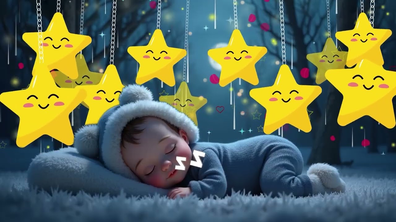 Soothing Mozart Brahms Lullaby 🎶 Baby Sleep Fast 🌛 Overcome Insomnia ✨ Sleep Instantly Tonight
