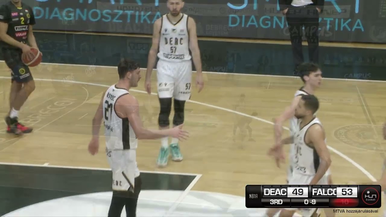 DEAC - Falco-Vulcano Energia KC Szombathely (18. forduló)