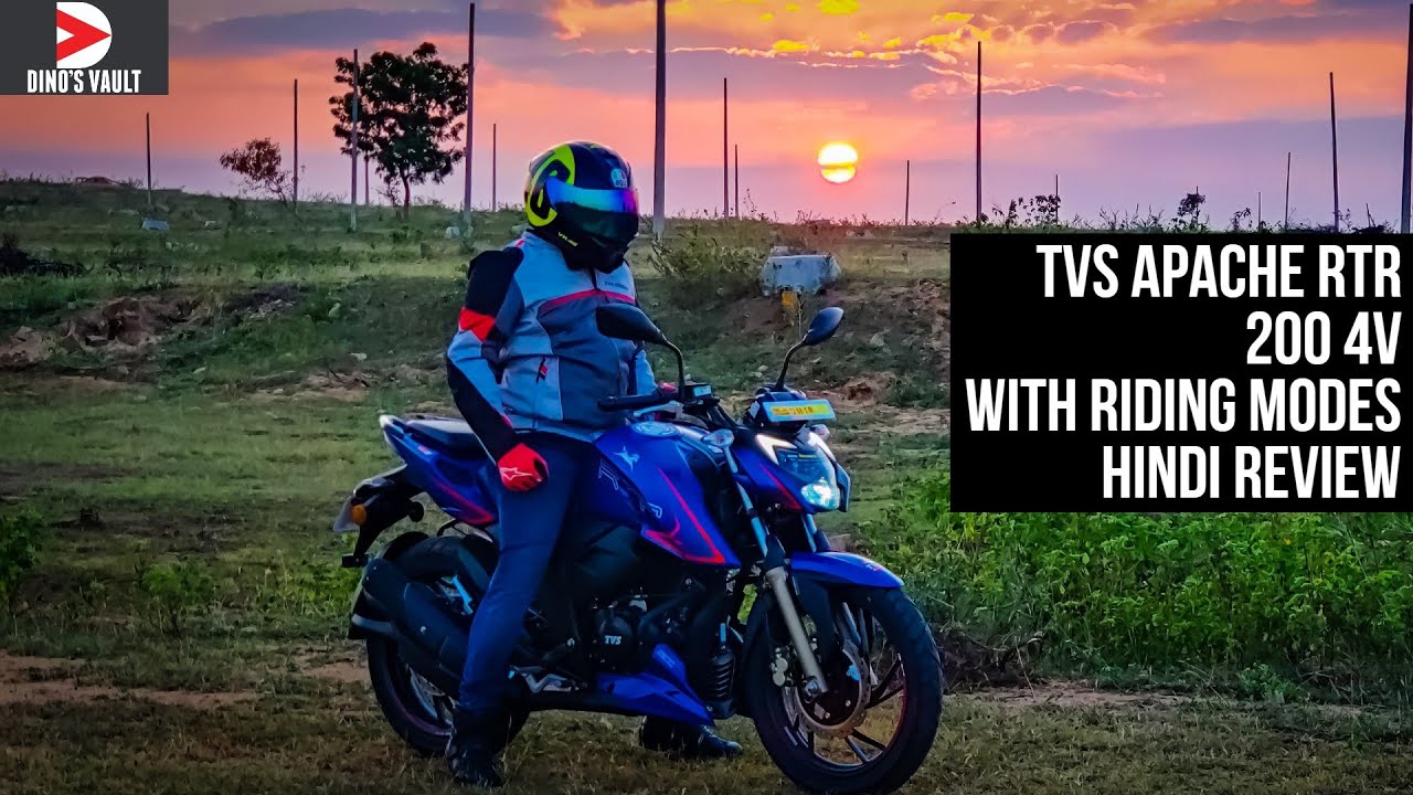 RTR 200 4V with Riding Modes Hindi Review #DinosVaultHindi