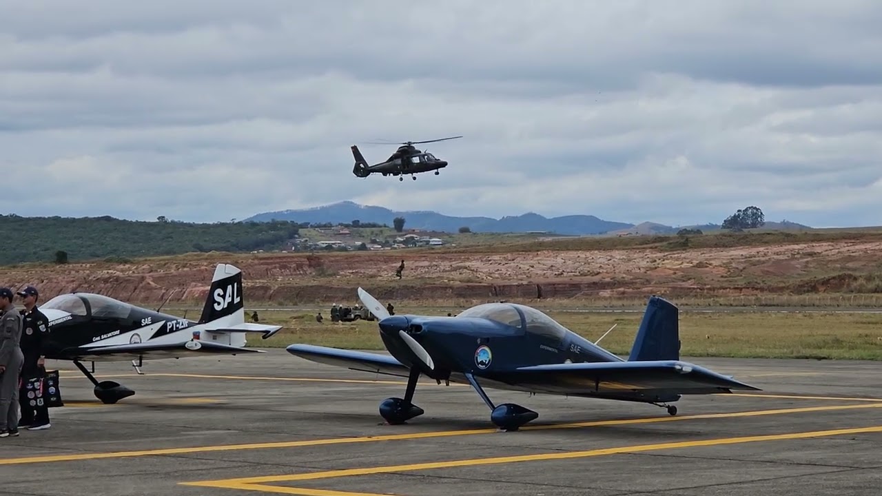 1° apresentação da Aviação do Exército -- Sábado Aéreo CAvEx 2025