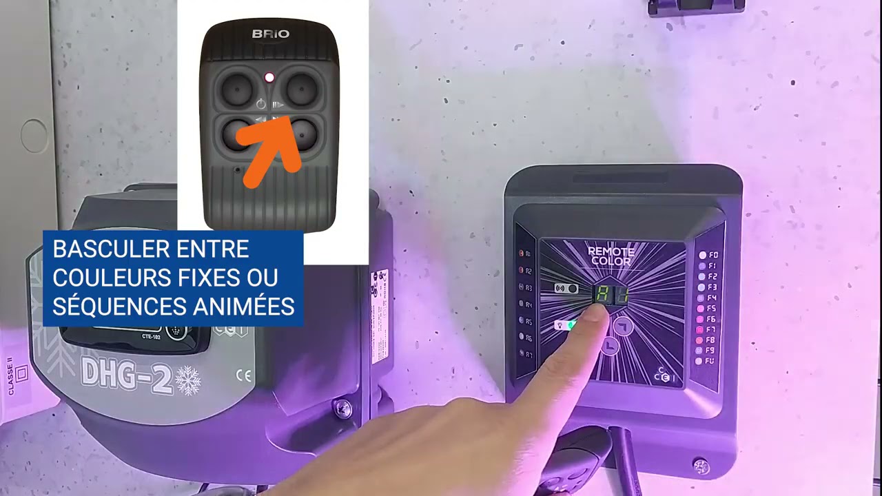 Comment raccorder et utiliser correctement votre contrôleur BRiO RC+ pour projecteurs LED ? CCEI