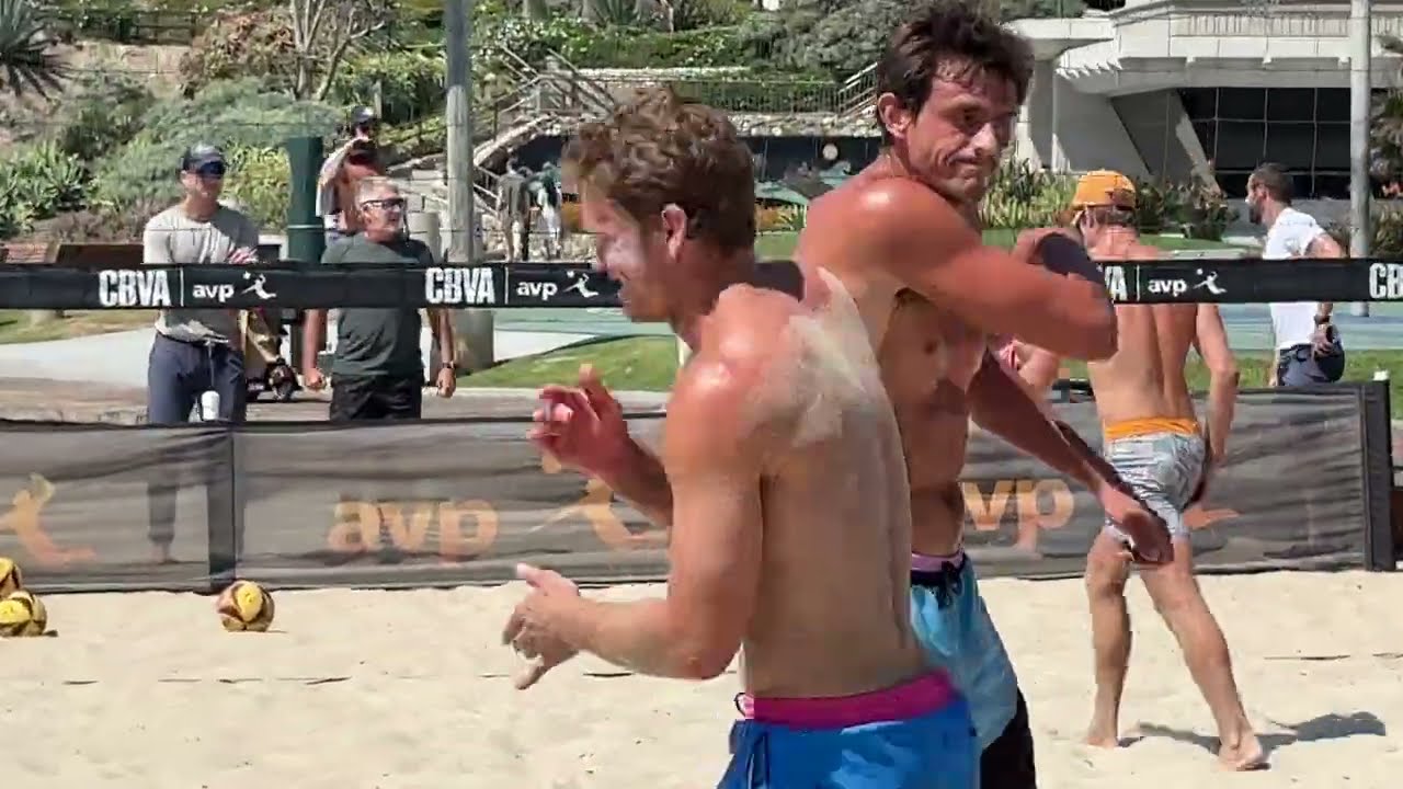 2025 Laguna Open Nick Amado / Chase Frishman v Clarke Godbold / Calvin Sanborn #beachvolleyball