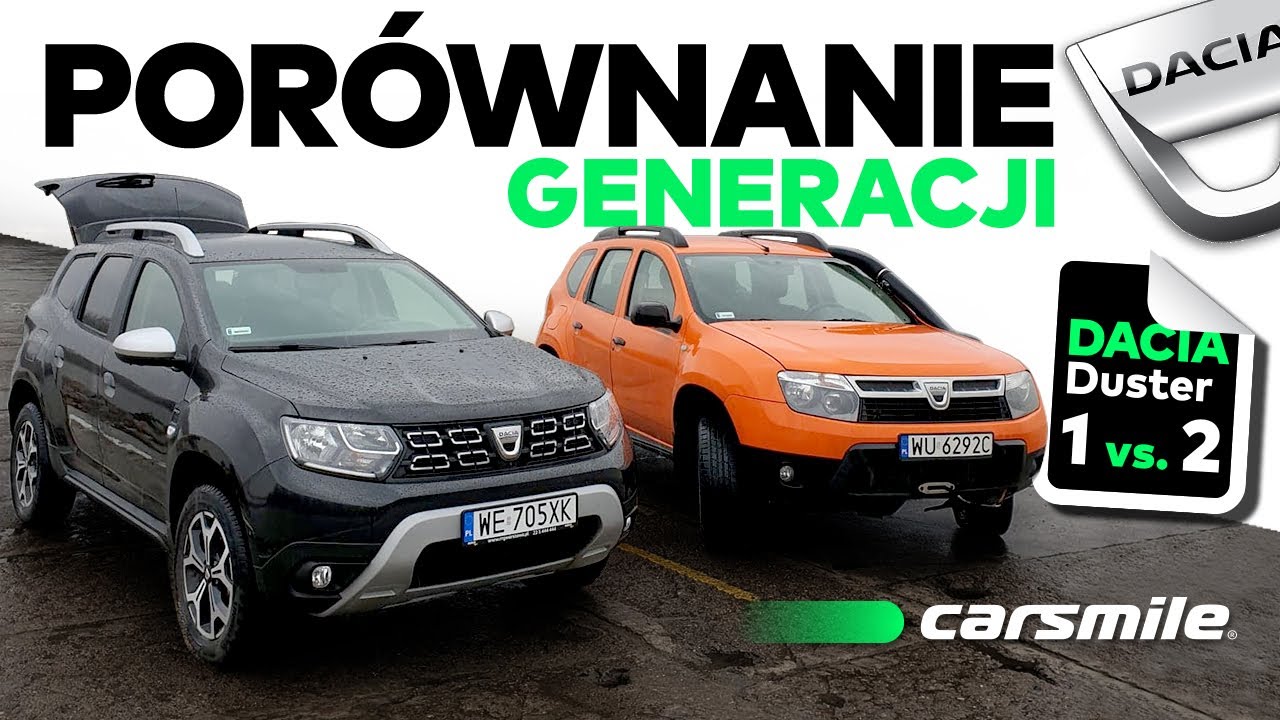 Nowa Dacia Duster 2020 kontra stara Dacia Duster - Carsmile testuje #11