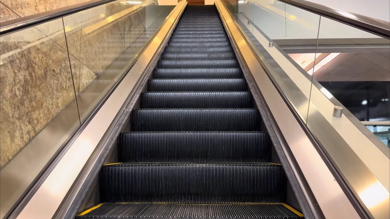 Schindler 9300 & AE Escalators A5 at Orlando International Airport Orlando, FL