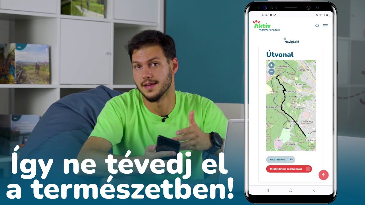 Így használd a gpx térképfájlt a természetben!
