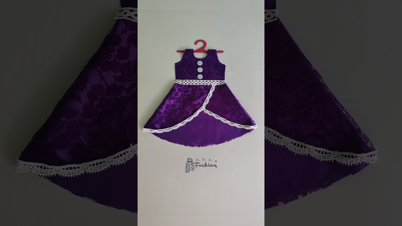 Baby Girl Dress Design ideas Cutting and Stitching With Simple Tricks ✂️🪡 #babygirldress