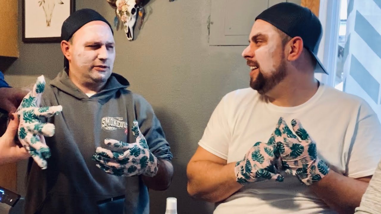The men get pampered
