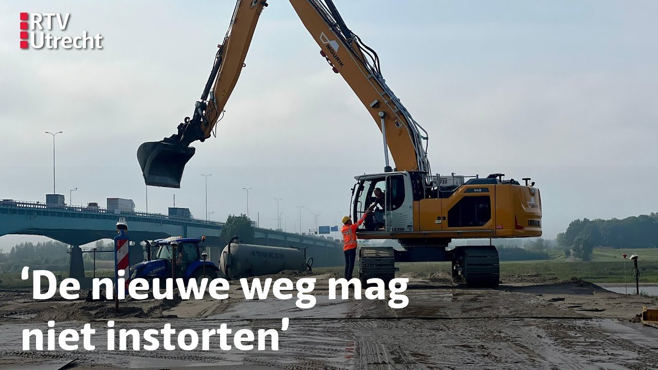 Waarom er een giga-zandhoop naast de A27 ligt | RTV Utrecht