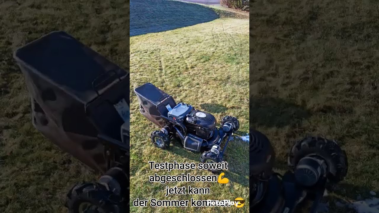 Remote Controlled Lawn Mower DIY, Tire Update