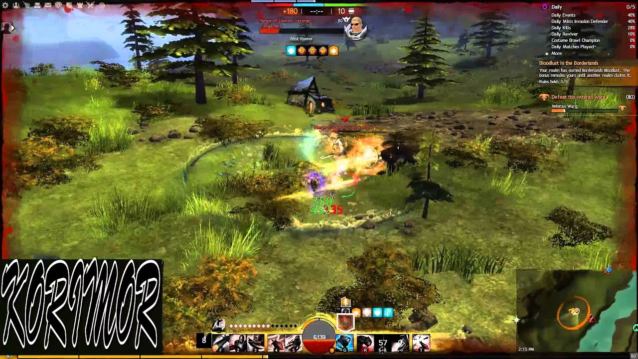 GW2 S/D Thief WvW Roaming Outnumbered