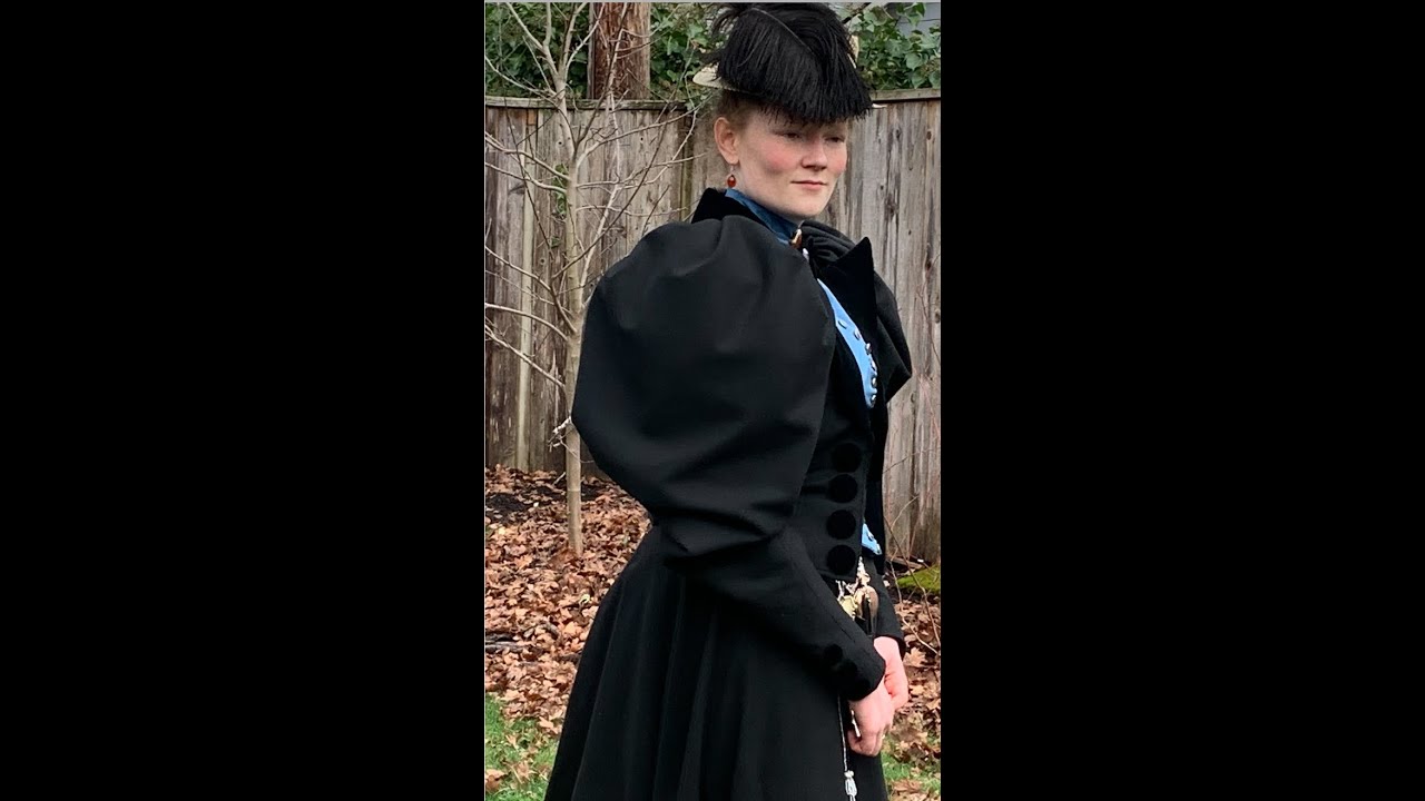 Making an 1890's Waiter Jacket
