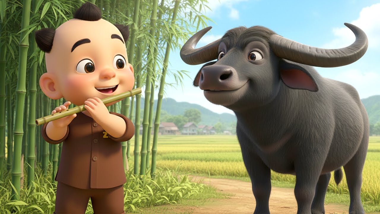 Liên Khúc Em Đi Chăn Bò - Con Gà Trống - Chú Vịt Con - Chú heo con - Chú ếch con | Nhạc Thiếu Nhi