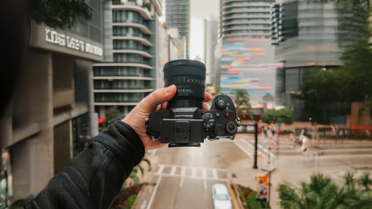 Исследуем Майами с полнокадровой камерой Sony 16mm 1.8 G.