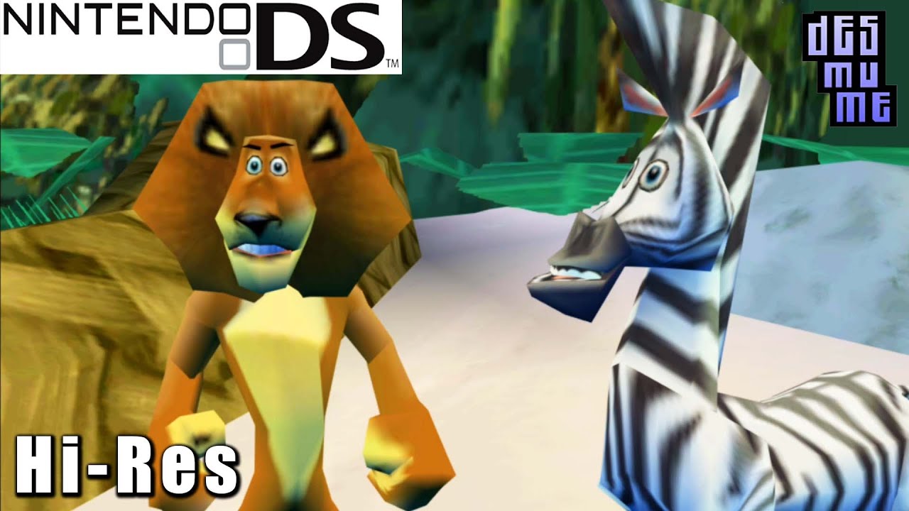 Madagascar: Escape 2 Africa - Nintendo DS Gameplay High Resolution (DeSmuME)