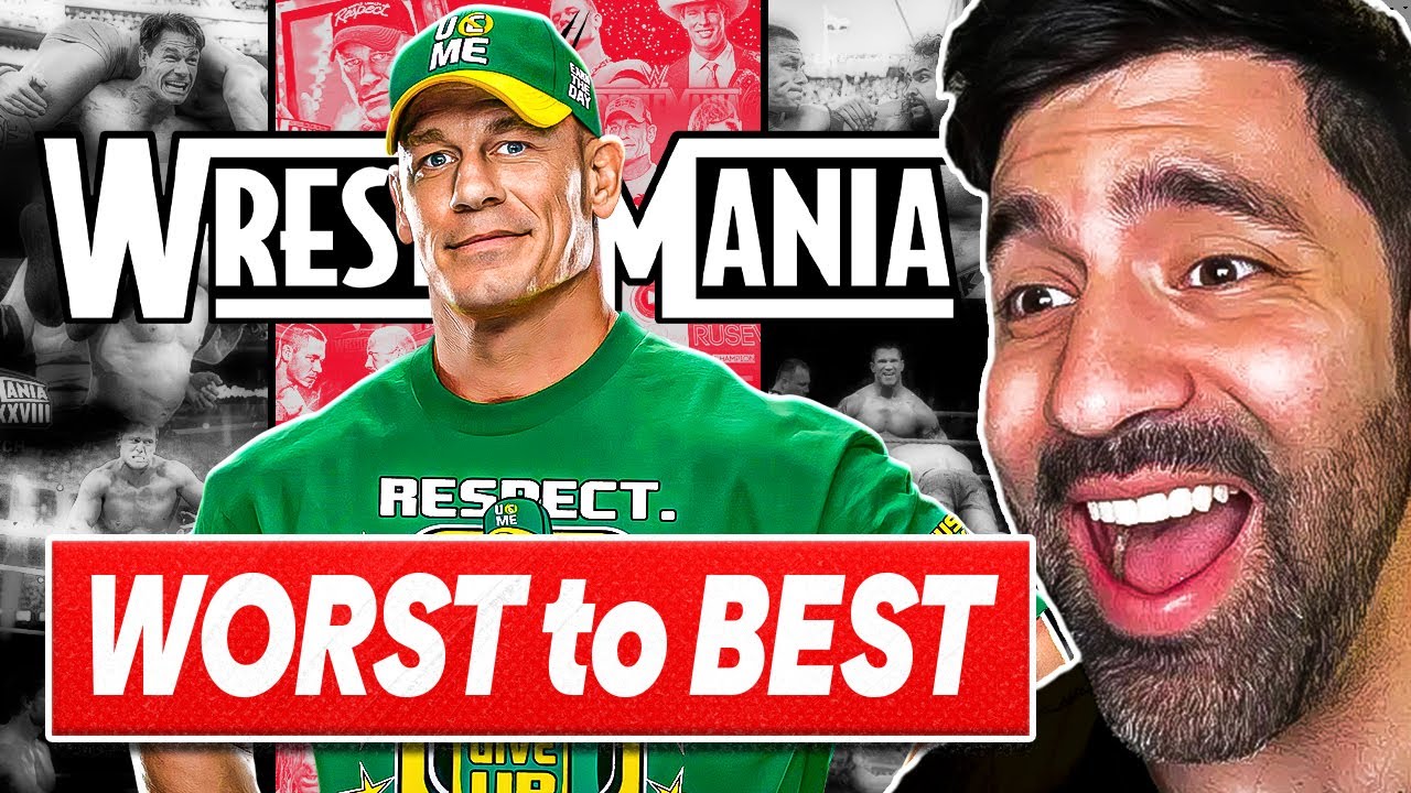 Ranking EVERY John Cena WrestleMania Match From Worst to Best