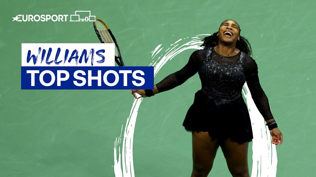 Serena Williams: Top 5 Shots | 2022 US Open | Eurosport Tennis