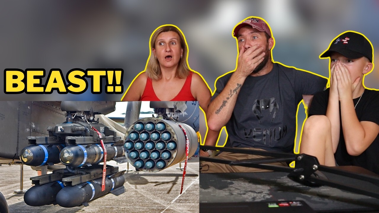 Graham Family Reacts To AH-64 Apache The US Army's Flying Tank
