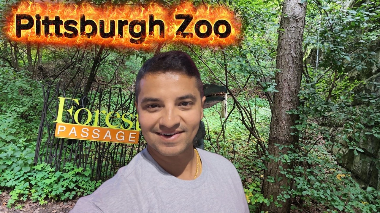 PITTSBURGH ZOO + Outlet Shopping | USA Travel Vlog