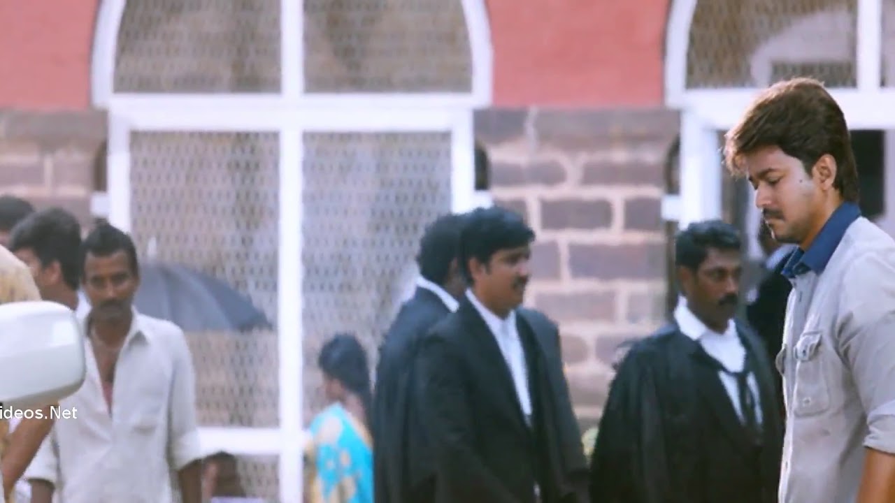 Bairavaa petrol bunk scene