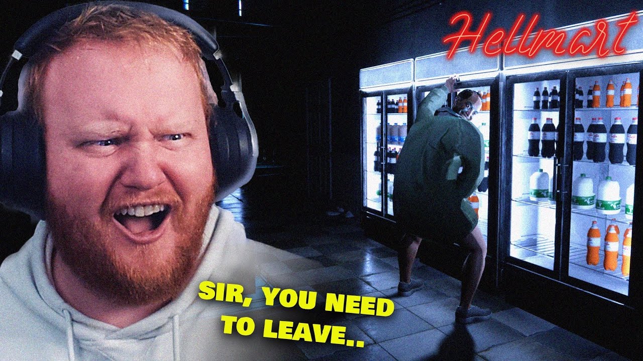 HE WAS POUNDING HIS PUDDING IN ISLE 3?! THIS *NEW* GROCERY SHOPPING HORROR GAME IS TOO WILD.. LOL!!