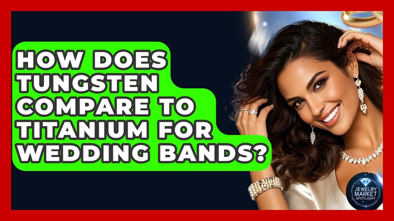 How Does Tungsten Compare To Titanium For Wedding Bands? - Jewelry Market Spotlight