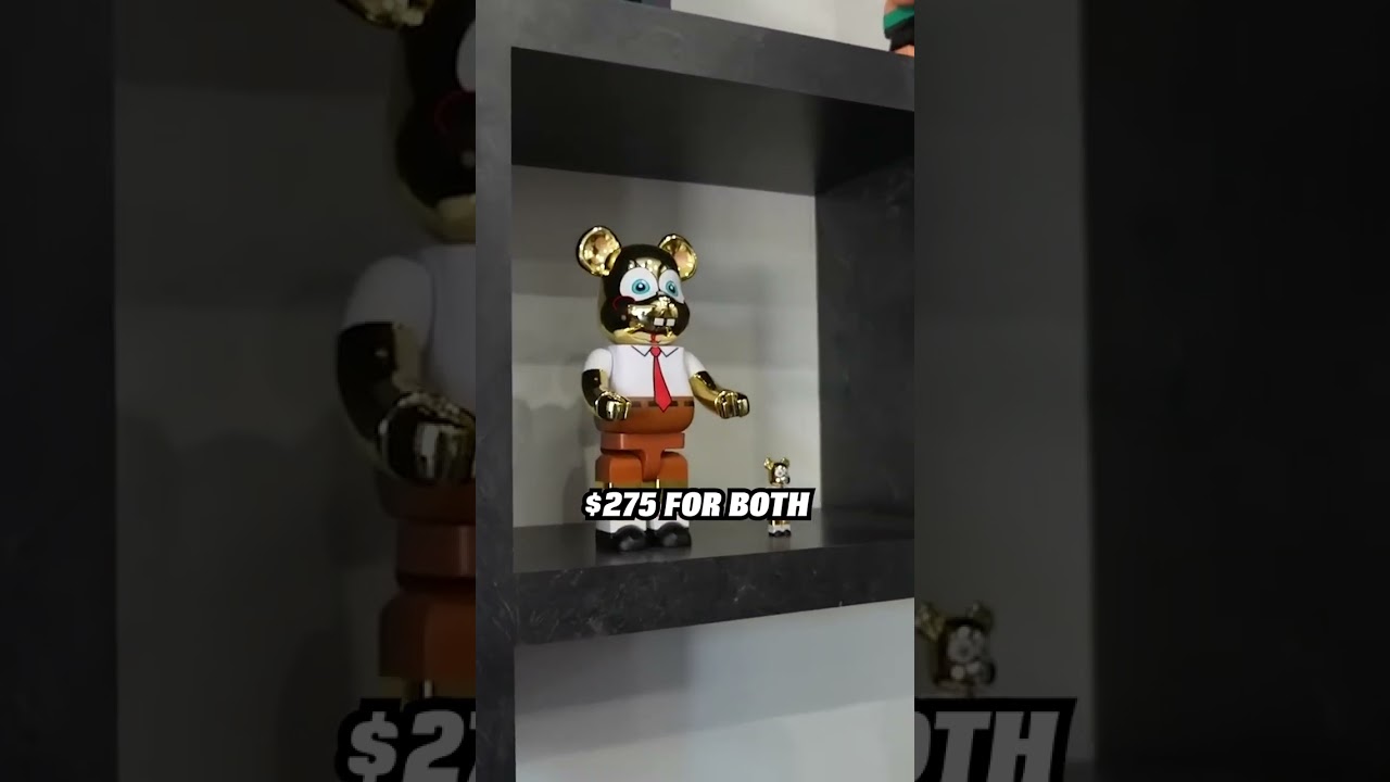 Trading up Air Jordan 1's for a BEARBRICK. Did it work? #shorts #trading #sneakers