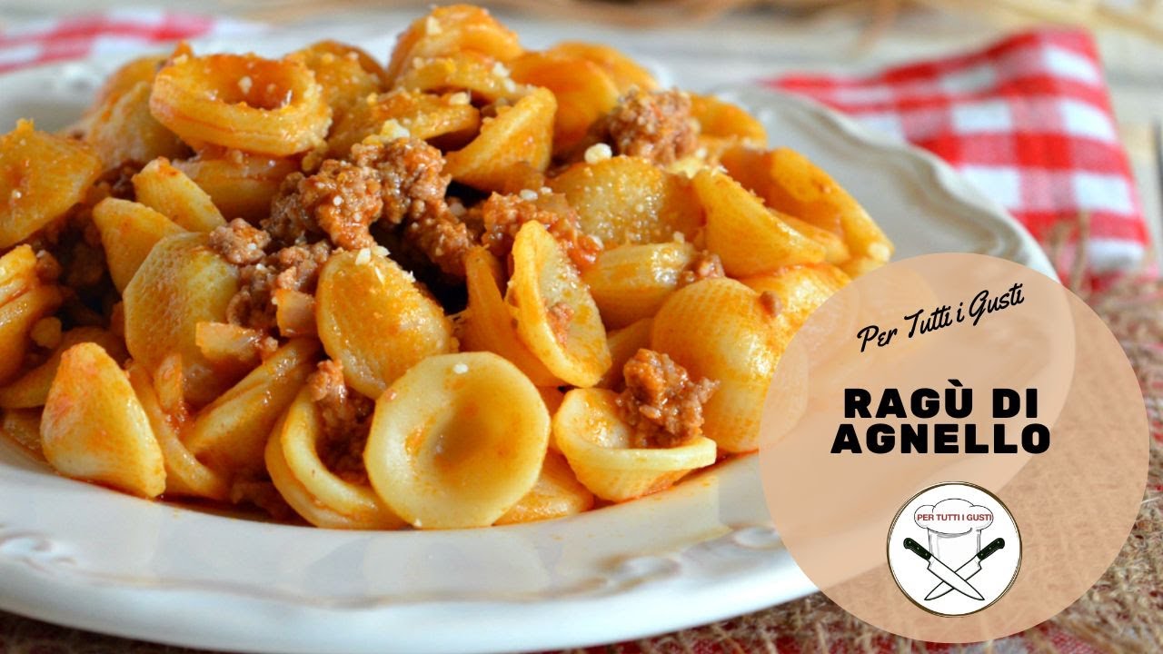 RAGÚ DI AGNELLO - Il Sugo per ogni primo piatto