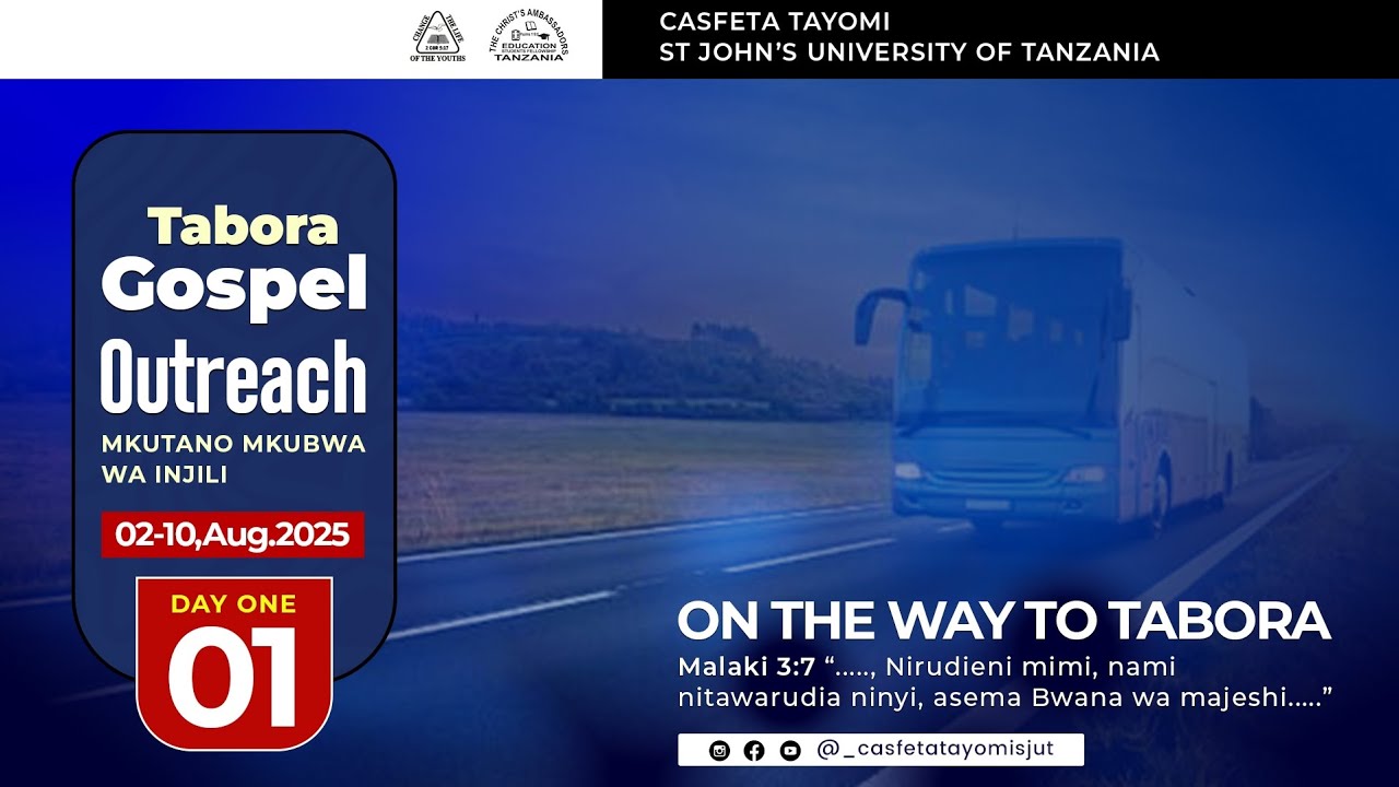 SAFARI-RECAP: TABORA GOSPEL OUTREACH 02/08/2025