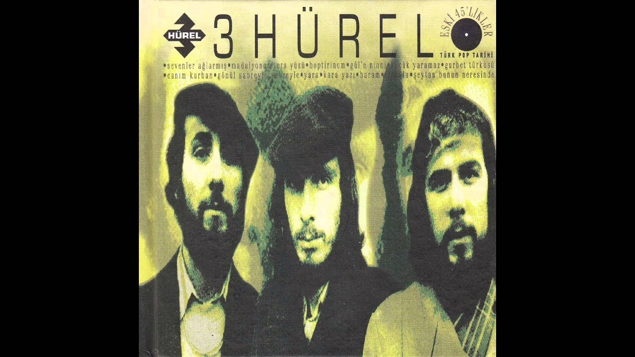 3 Hürel - Gönül Sabreyle Sabreyle #Eski45'likler #adamüzik