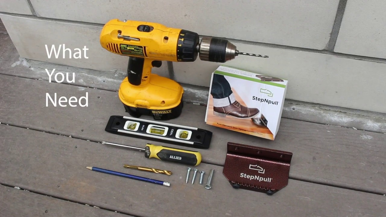 StepNpull - Installation Guide: Patio Door