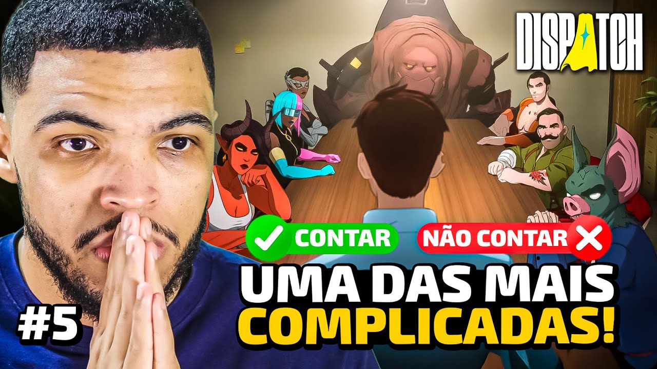 IDENTIDADE DESCOBERTA? A UNIÃO DA EQUIPE Z! - DISPATCH | EPISÓDIO 5