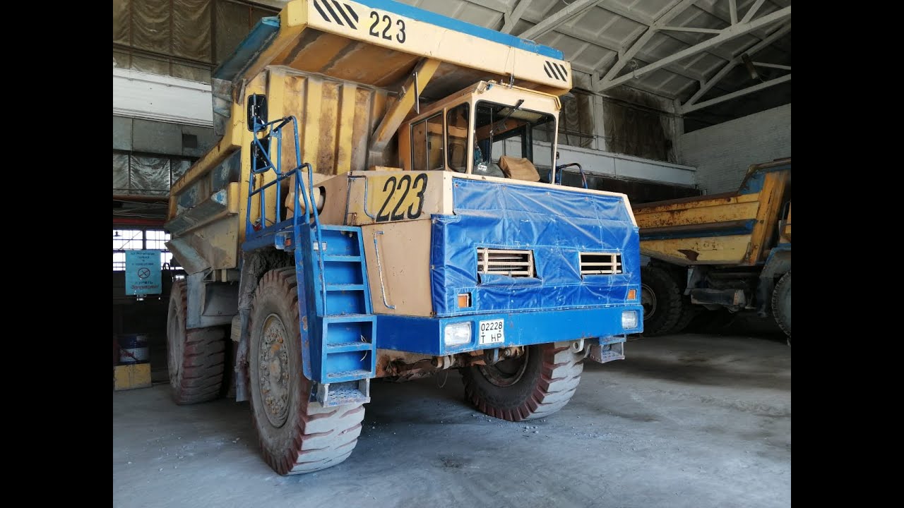 Белаз с двигателем Cummins KTA 19.