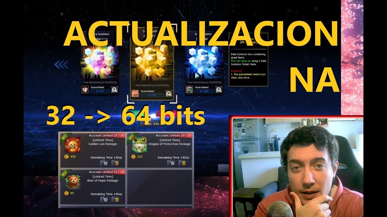 Actualización NA / 64 Bits y Gambling