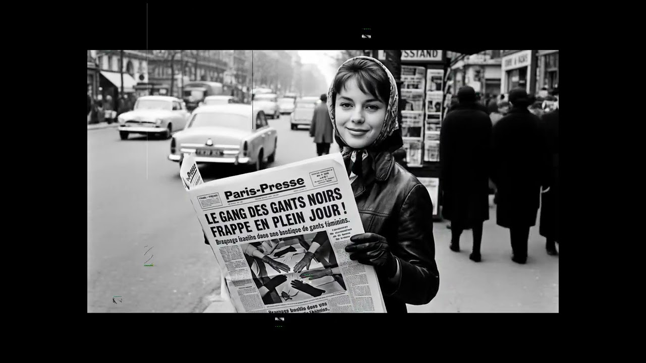 IA - Fétichisme des gants en cuir féminins - LE GANG DES GANTS NOIRS