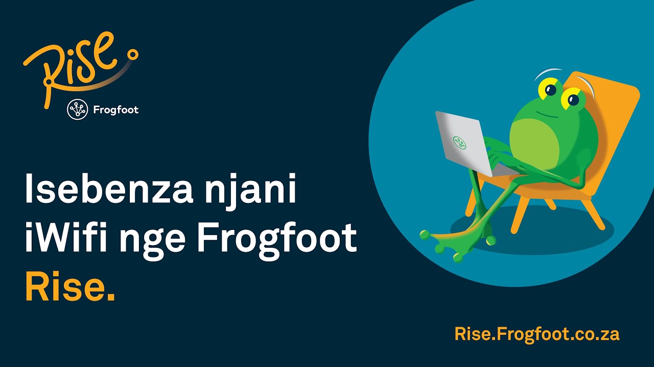 Isebenza njani iWifi nge Frogfoot Rise